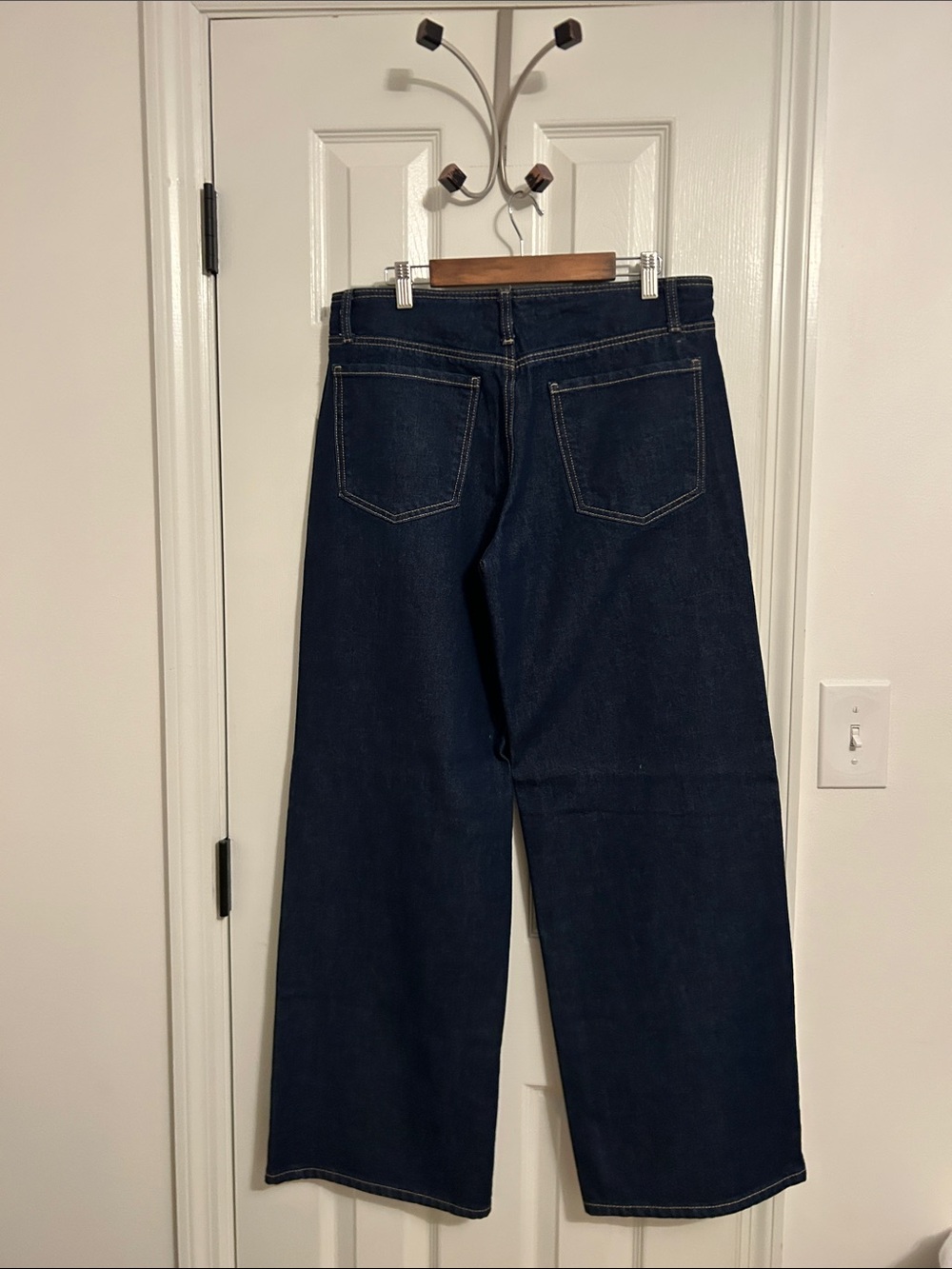 No Boundaries Dark Blue Relaxed Jeans - Picture 5 of 5